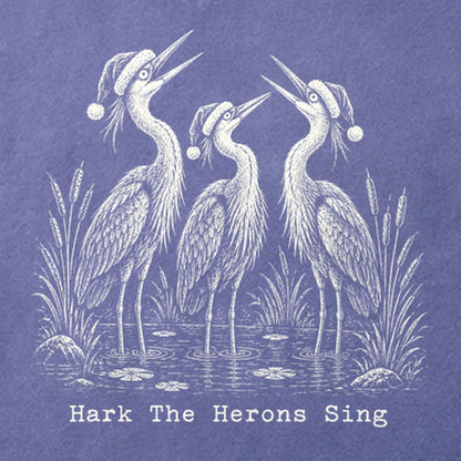 Hark the Herons Sing Cotton T-Shirt