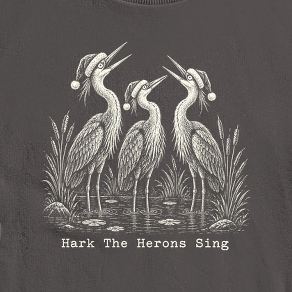 Hark the Herons Sing Crewneck Sweatshirt