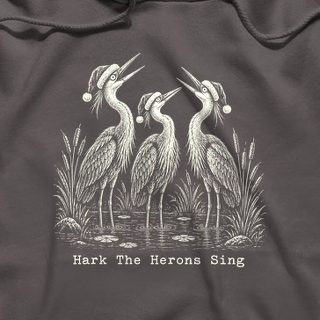 Hark the Herons Sing Hoodie