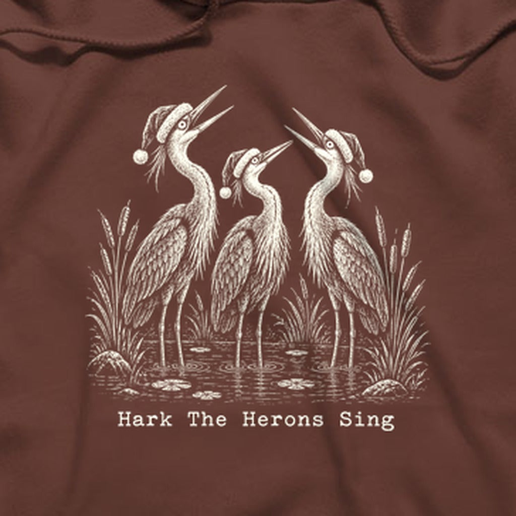 Hark the Herons Sing Hoodie
