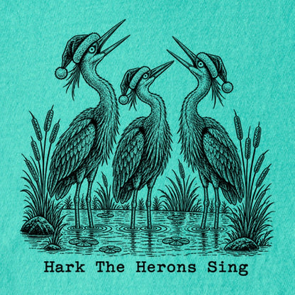 Hark the Herons Sing Kids Cotton T-Shirt