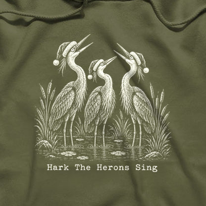 Hark the Herons Sing Hoodie