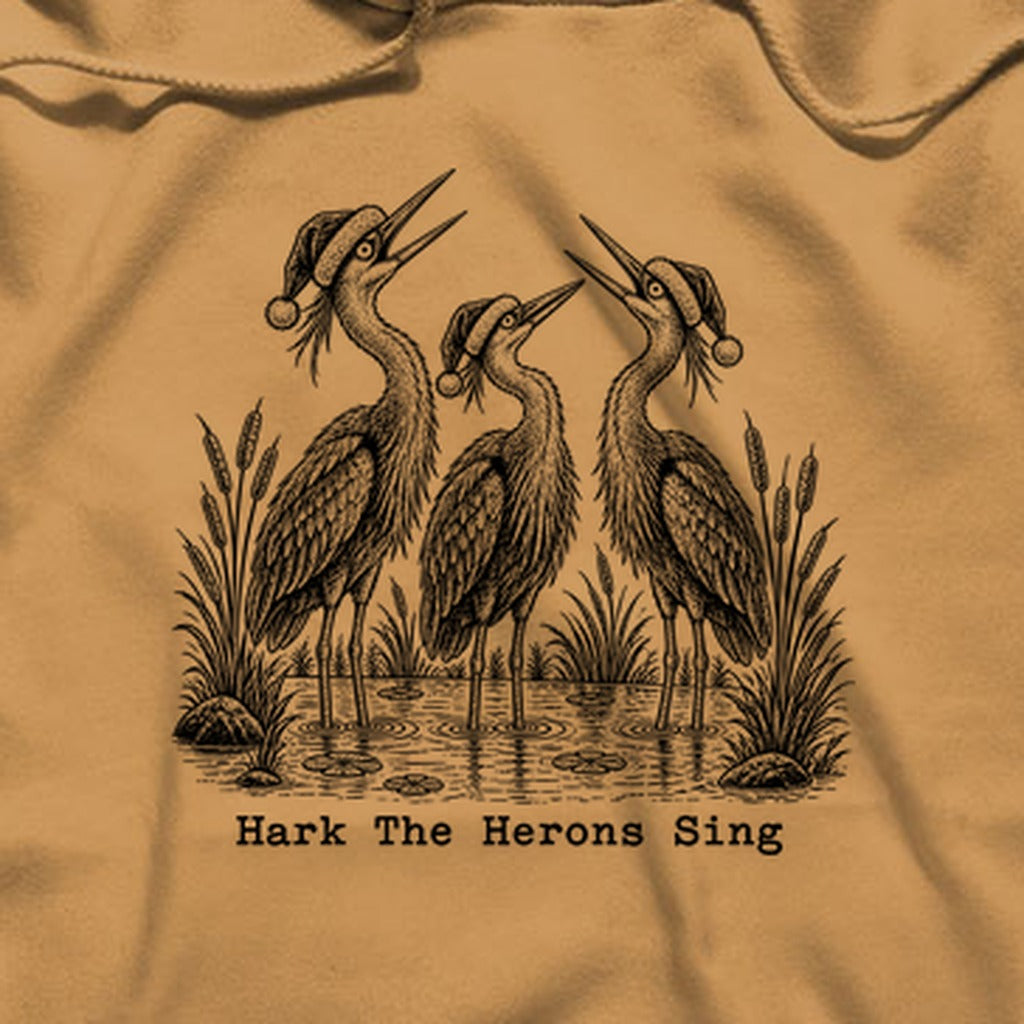Hark the Herons Sing Hoodie