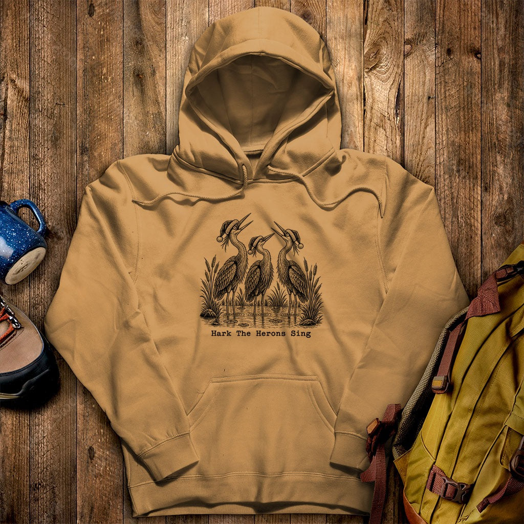 Hark the Herons Sing Hoodie