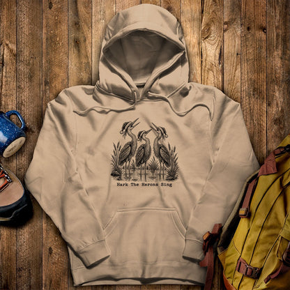 Hark the Herons Sing Hoodie