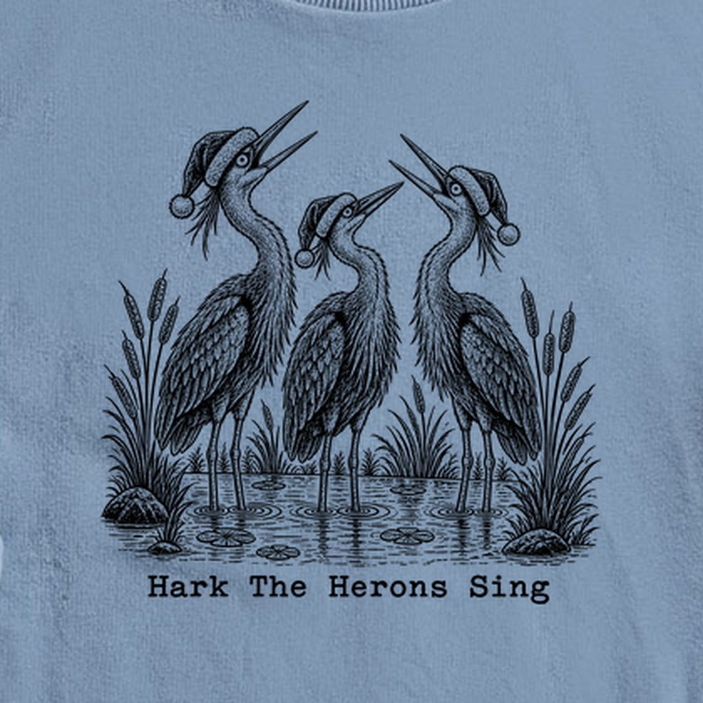 Hark the Herons Sing Crewneck Sweatshirt