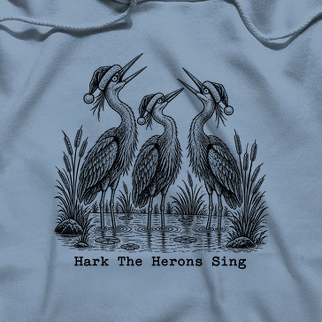 Hark the Herons Sing Hoodie