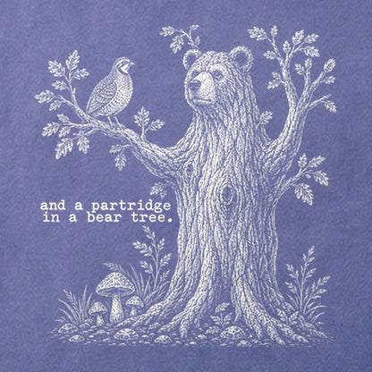 Partridge in a Bear Tree Cotton T-Shirt