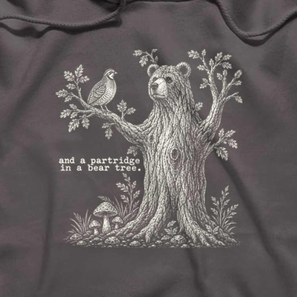 Partridge in a Bear Tree Hoodie