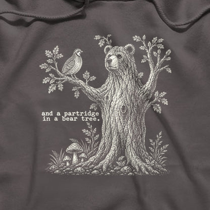 Partridge in a Bear Tree Hoodie