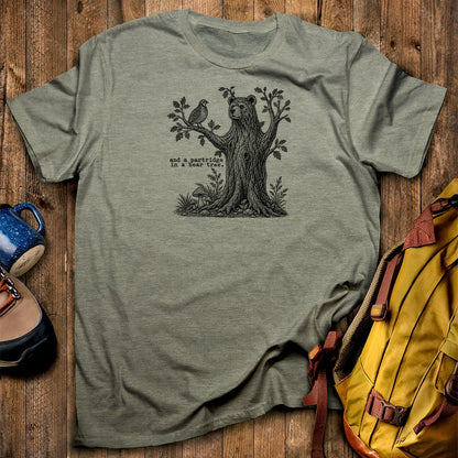 Partridge in a Bear Tree T-Shirt