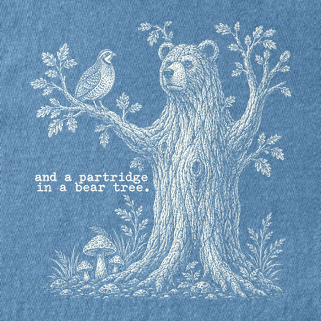 Partridge in a Bear Tree Kids Cotton T-Shirt