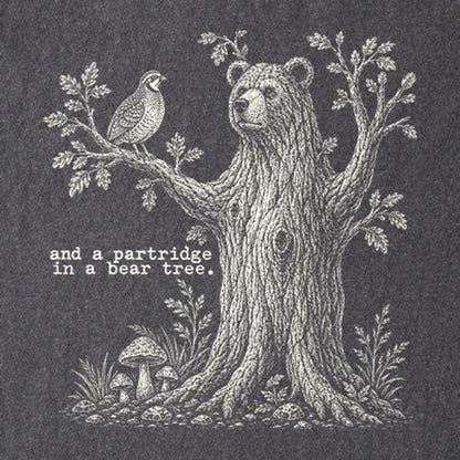 Partridge in a Bear Tree Kids Cotton T-Shirt