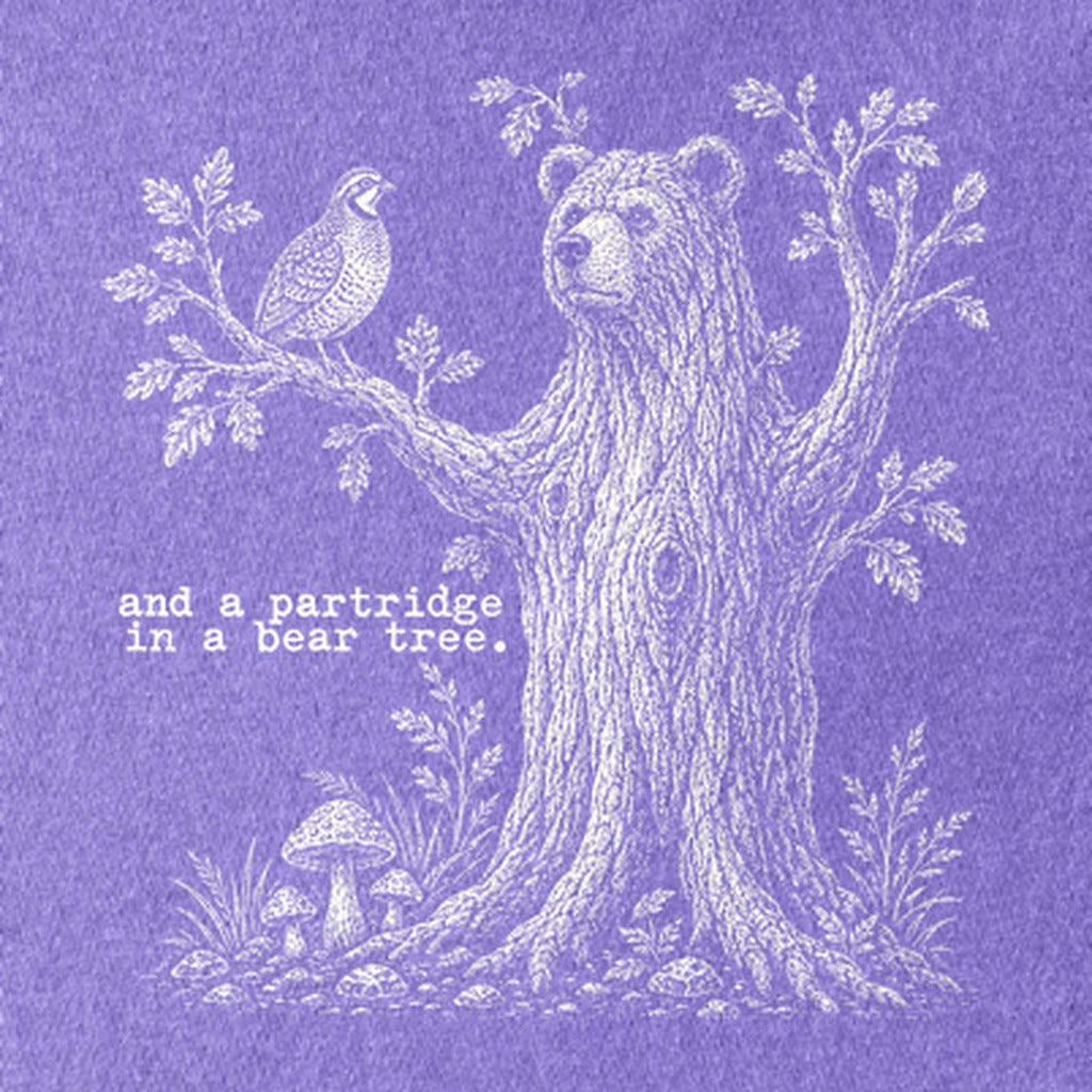 Partridge in a Bear Tree Kids Cotton T-Shirt