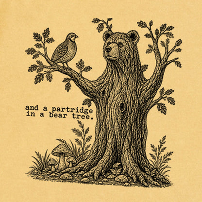 Partridge in a Bear Tree Premium Long Sleeve