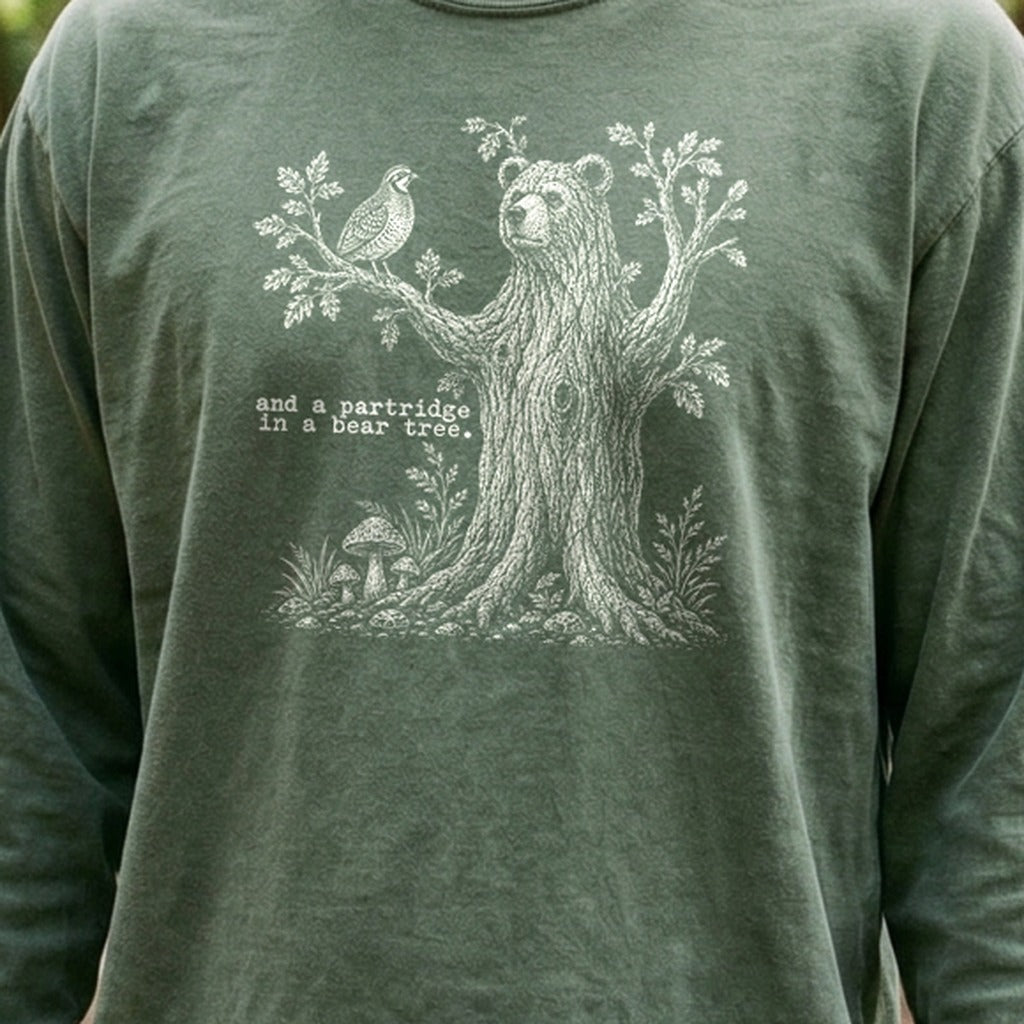 Partridge in a Bear Tree Premium Long Sleeve