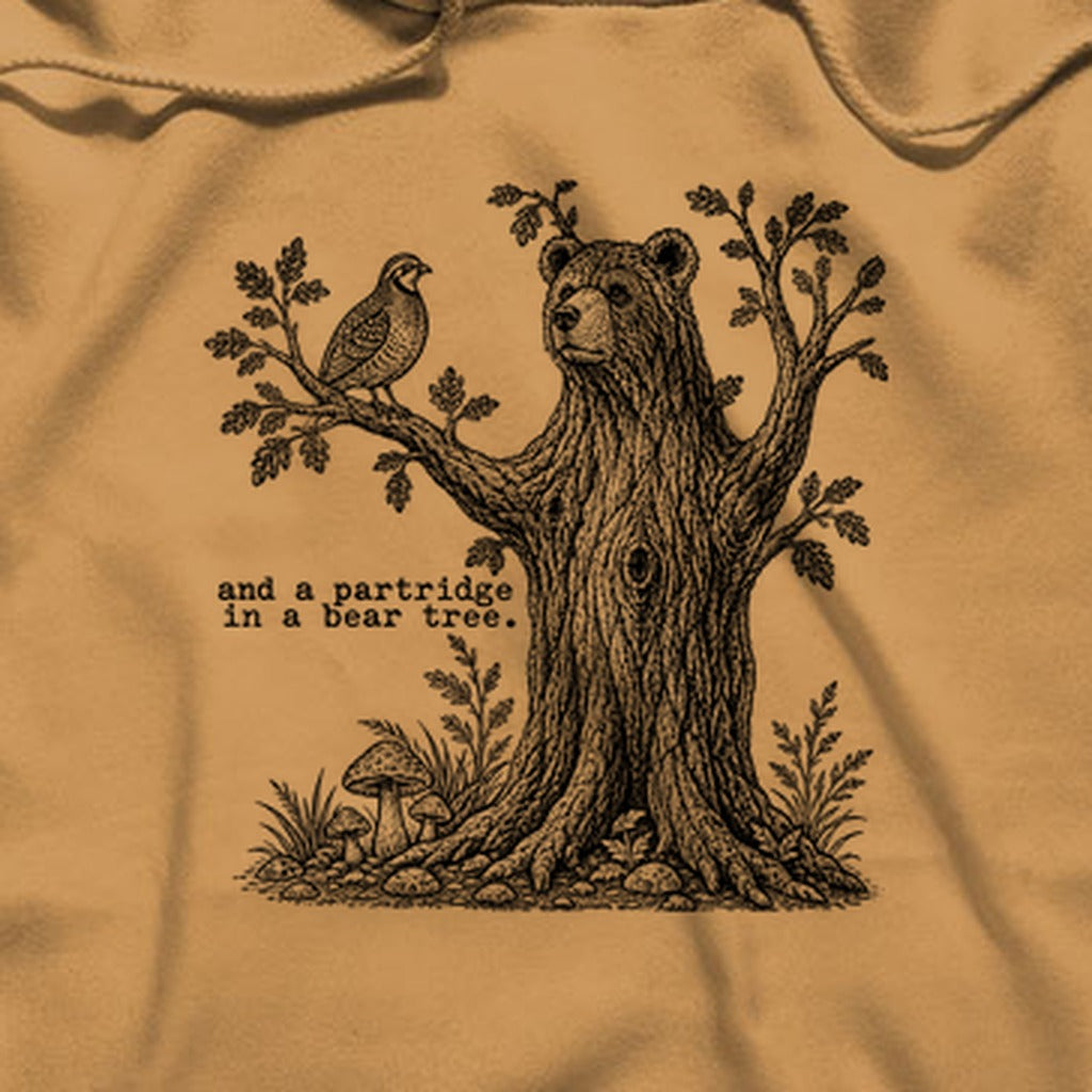 Partridge in a Bear Tree Hoodie