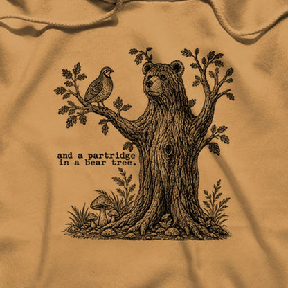 Partridge in a Bear Tree Hoodie