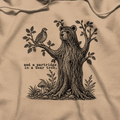 Partridge in a Bear Tree Hoodie