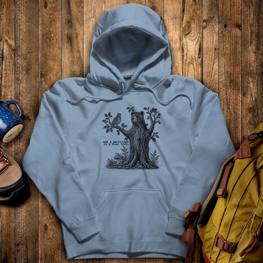 Partridge in a Bear Tree Hoodie