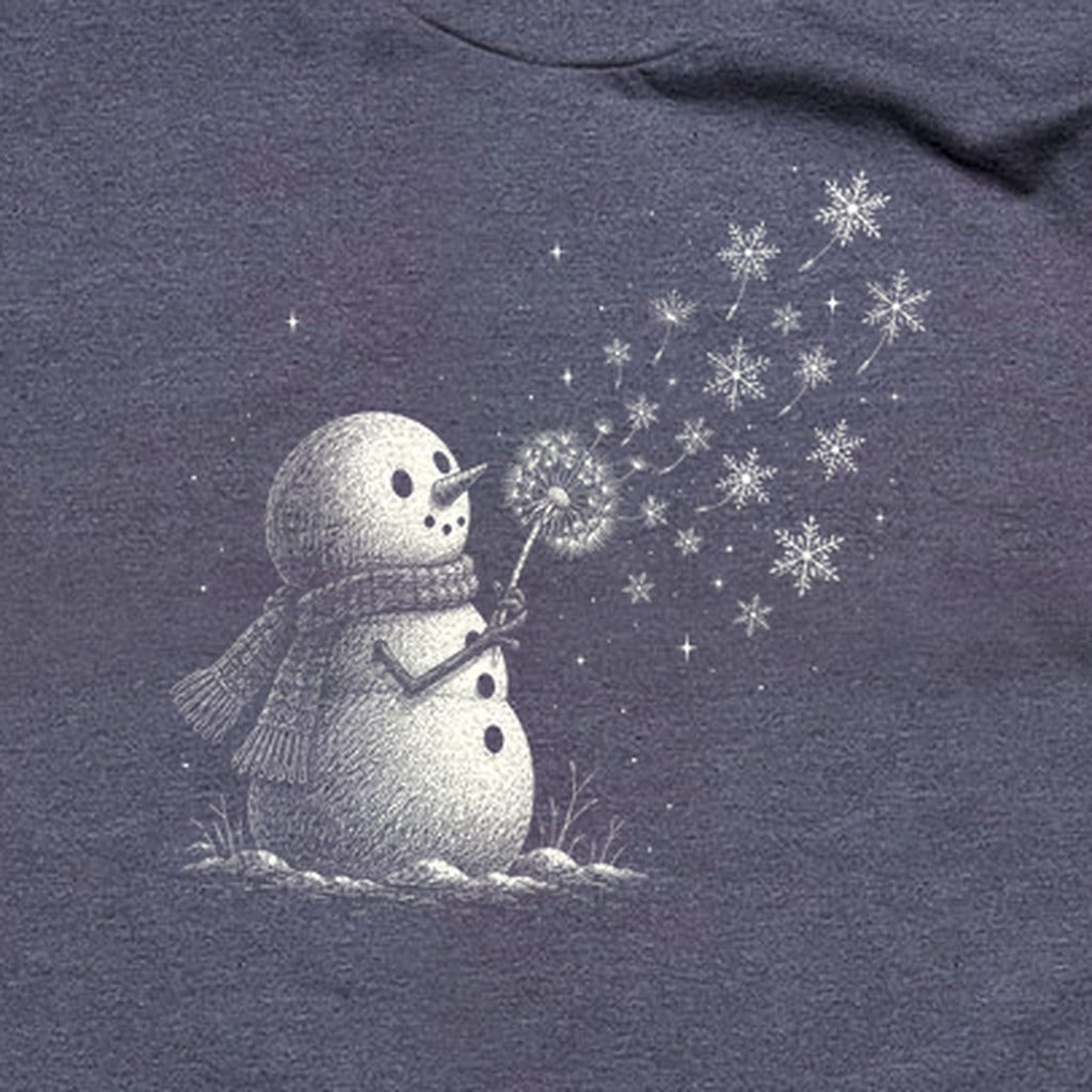 Snowman Dandelion Wish T-Shirt