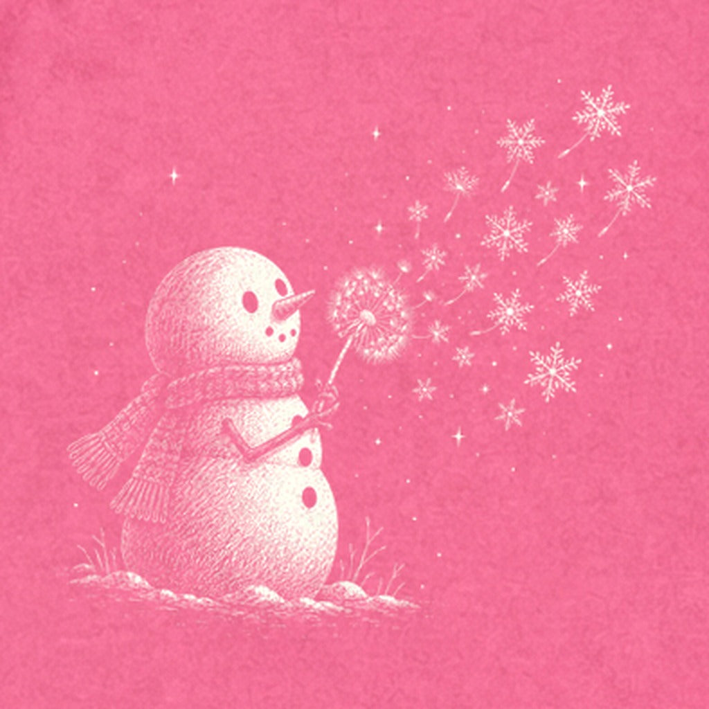 Snowman Dandelion Wish Premium Long Sleeve