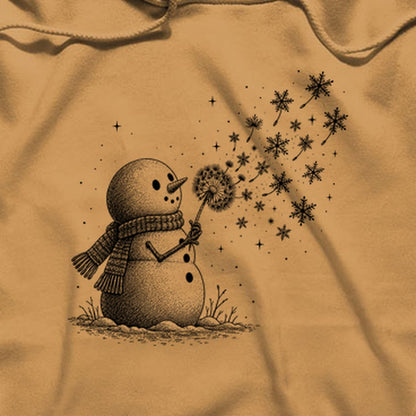 Snowman Dandelion Wish Hoodie