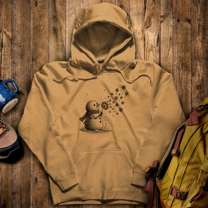 Snowman Dandelion Wish Hoodie