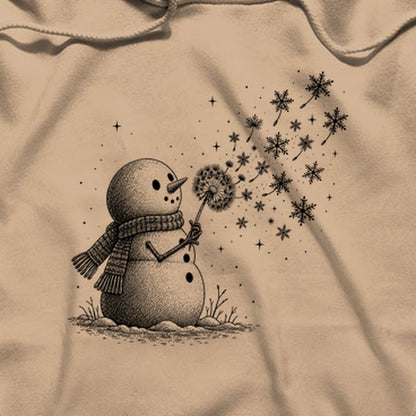 Snowman Dandelion Wish Hoodie