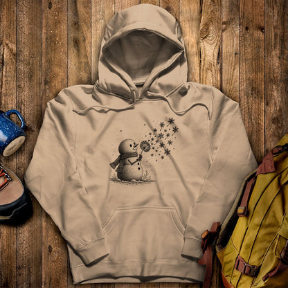 Snowman Dandelion Wish Hoodie
