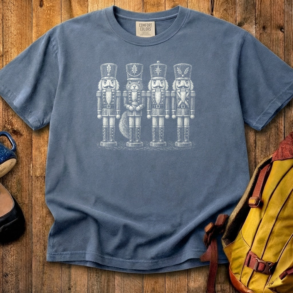 Squirrel Nut Cracker Cotton T-Shirt