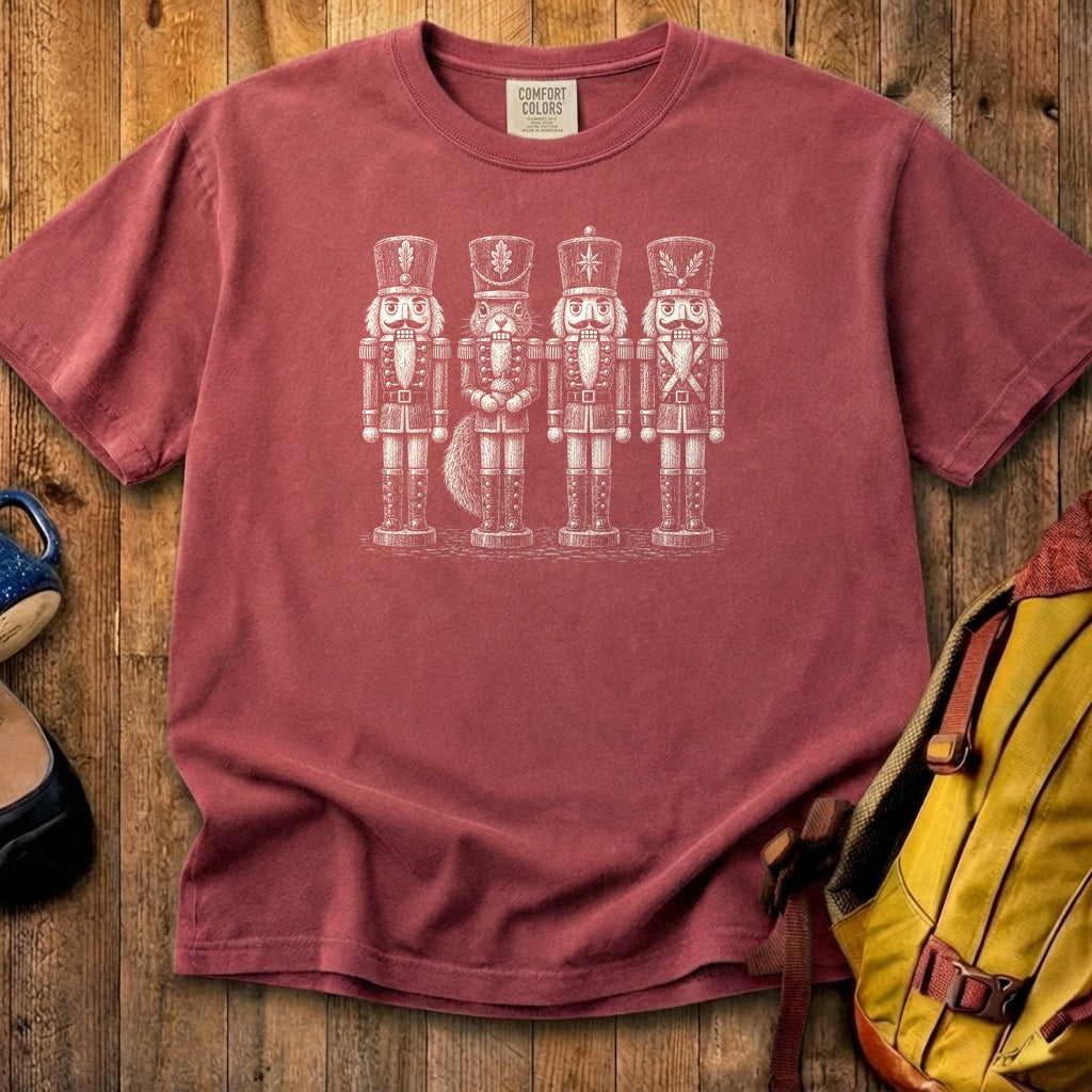 Squirrel Nut Cracker Cotton T-Shirt