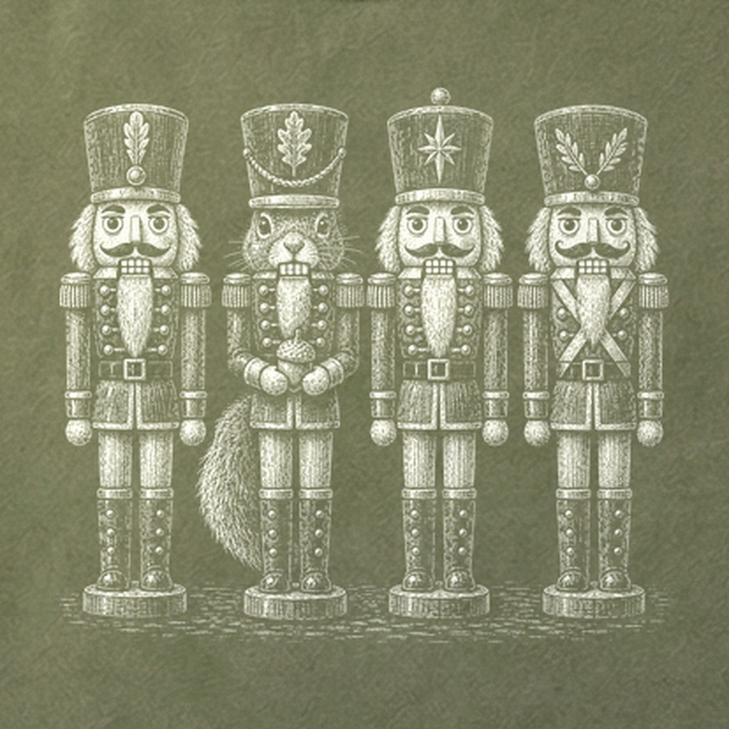 Squirrel Nut Cracker Cotton T-Shirt