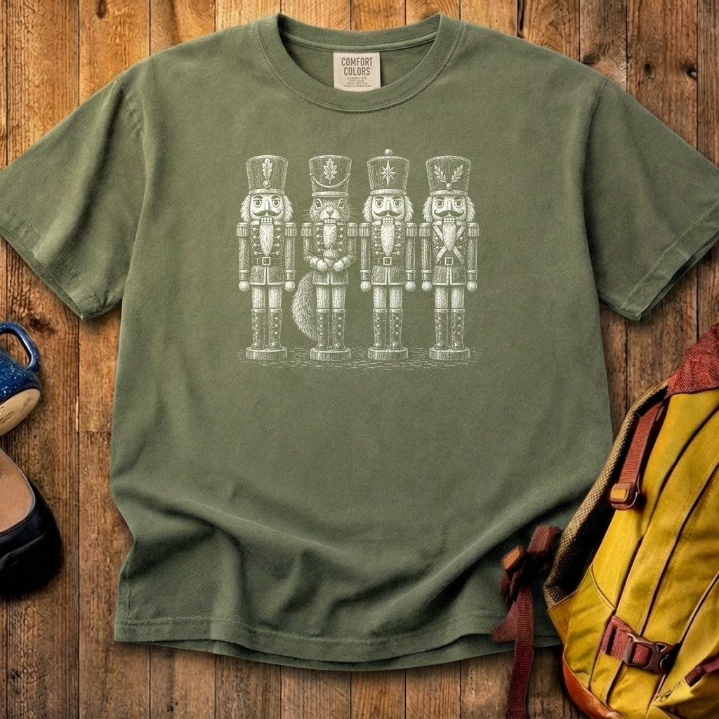 Squirrel Nut Cracker Cotton T-Shirt