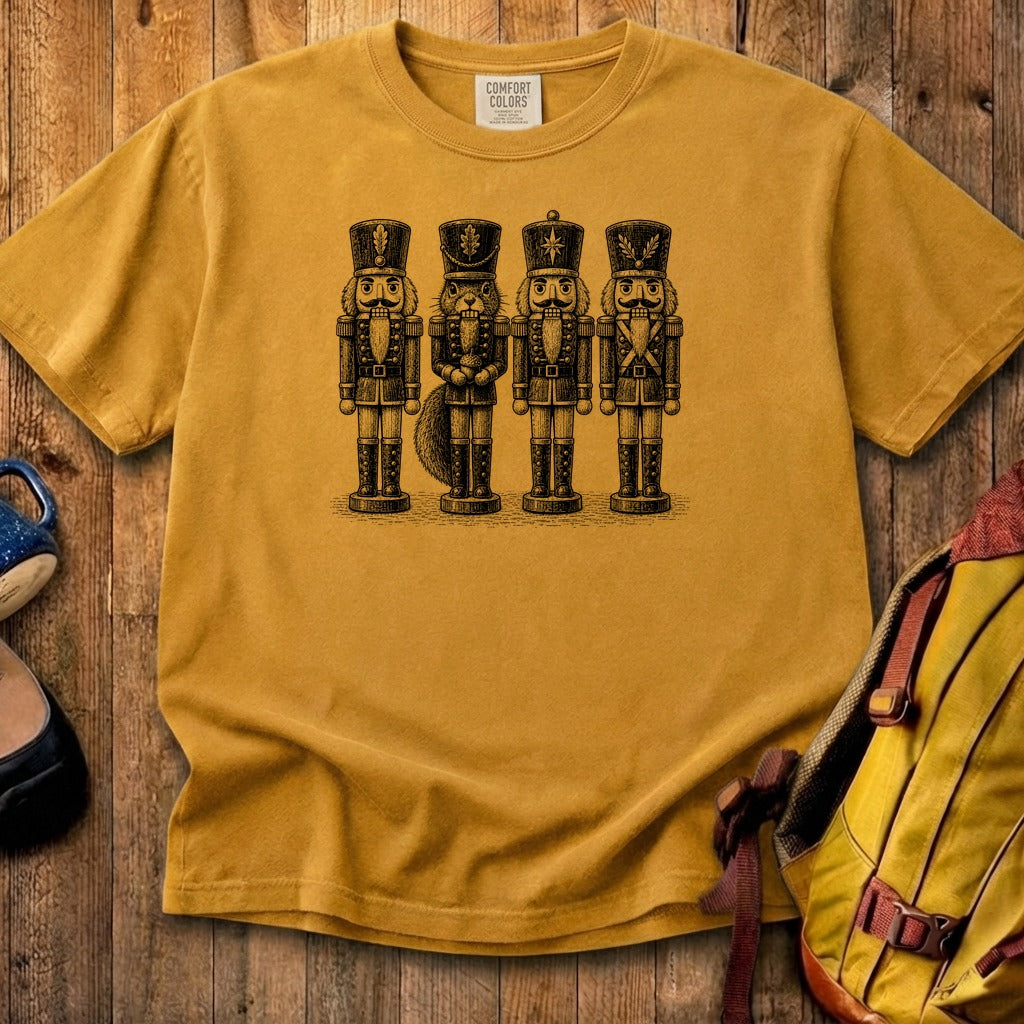 Squirrel Nut Cracker Cotton T-Shirt