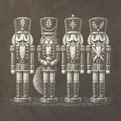 Squirrel Nut Cracker Cotton T-Shirt