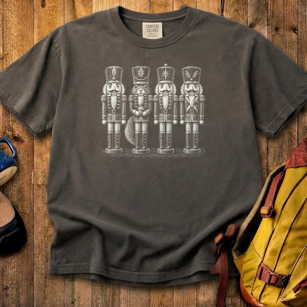 Squirrel Nut Cracker Cotton T-Shirt