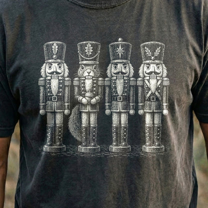 Squirrel Nut Cracker Cotton T-Shirt