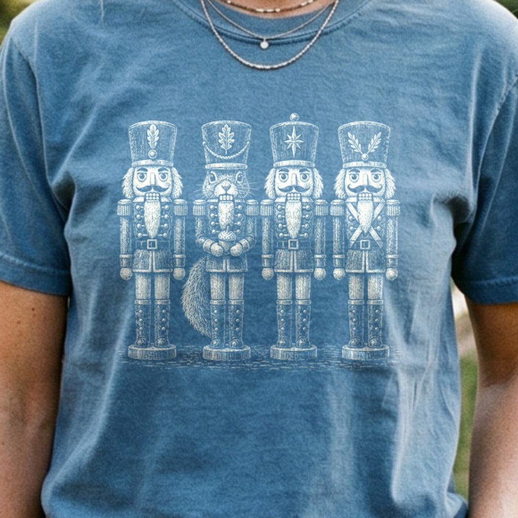 Squirrel Nut Cracker Cotton T-Shirt