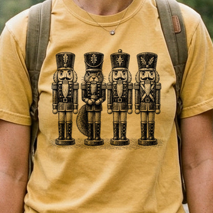 Squirrel Nut Cracker Cotton T-Shirt