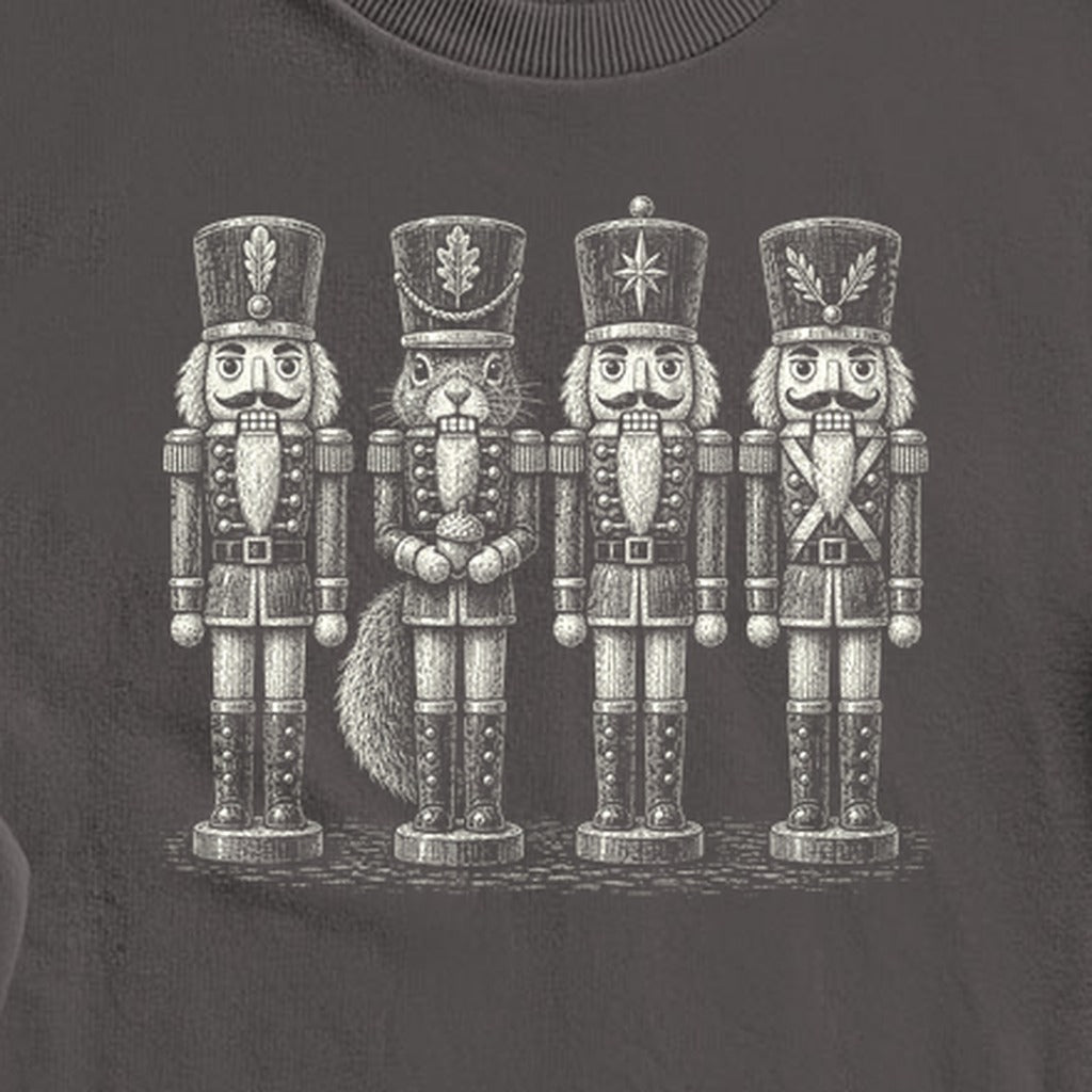 Squirrel Nut Cracker Crewneck Sweatshirt