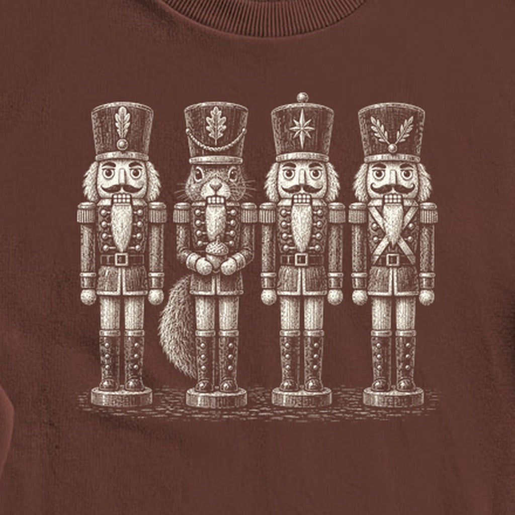 Squirrel Nut Cracker Crewneck Sweatshirt