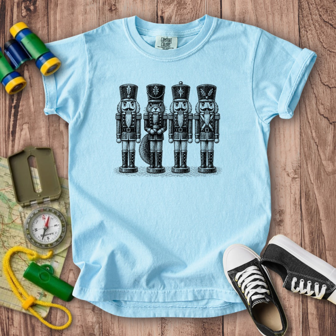 Squirrel Nut Cracker Kids Cotton T-Shirt