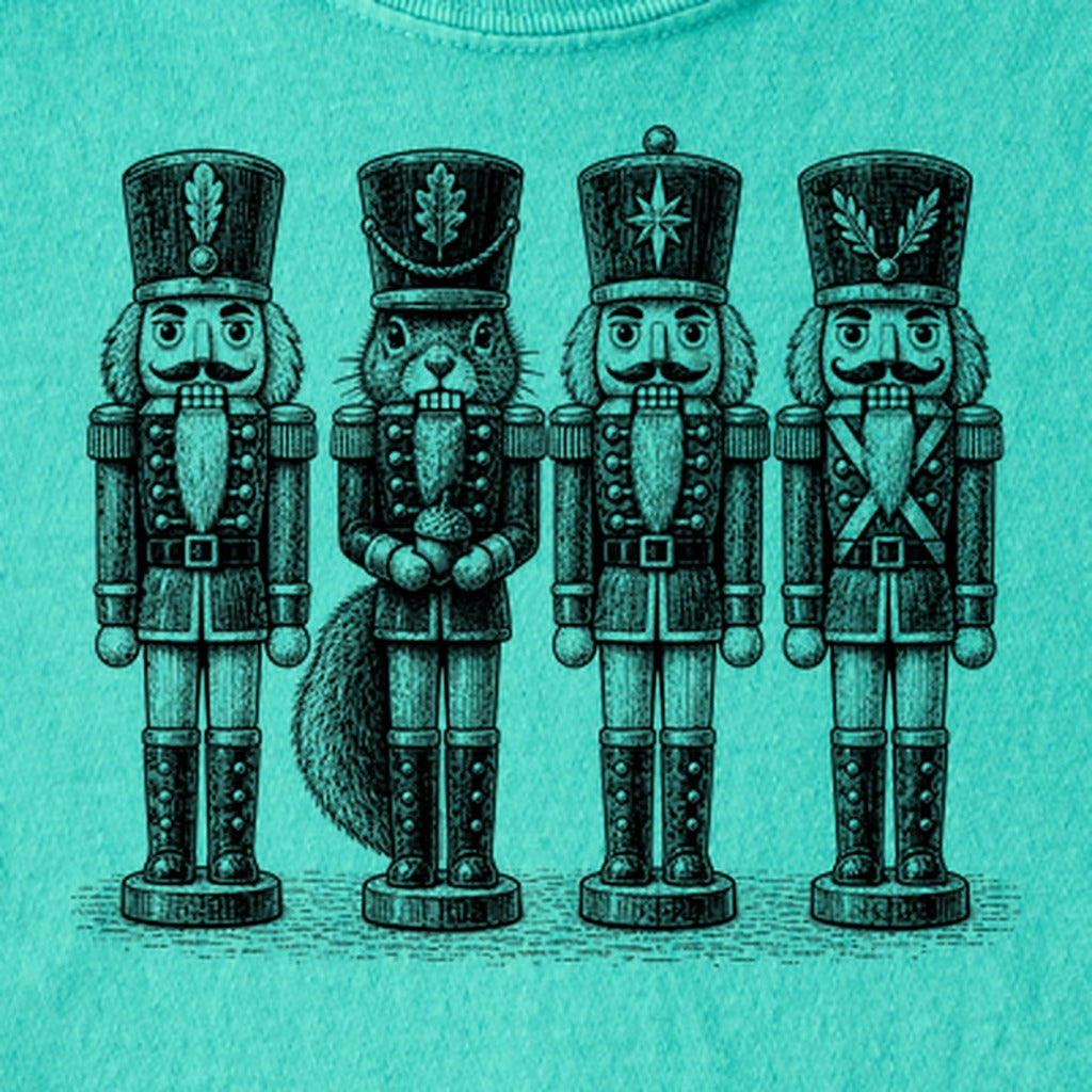 Squirrel Nut Cracker Kids Cotton T-Shirt