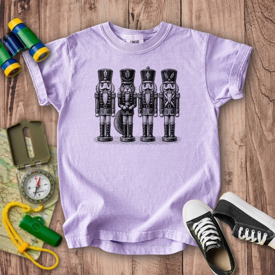 Squirrel Nut Cracker Kids Cotton T-Shirt