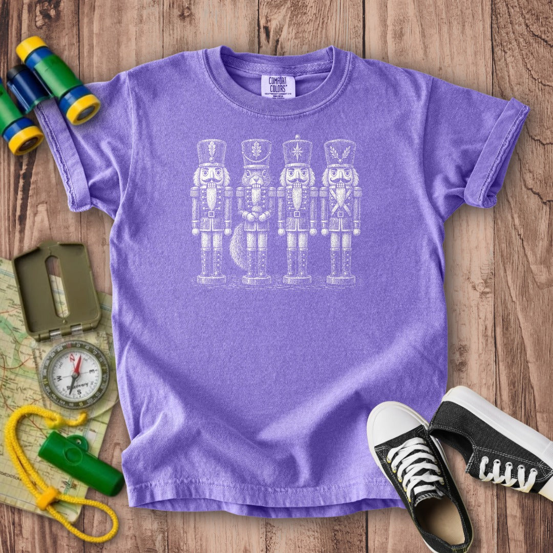 Squirrel Nut Cracker Kids Cotton T-Shirt
