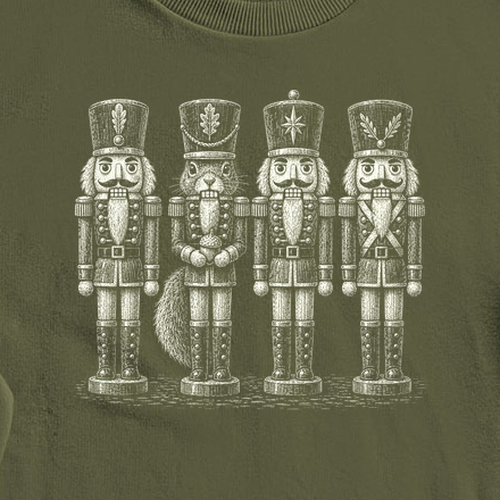 Squirrel Nut Cracker Crewneck Sweatshirt