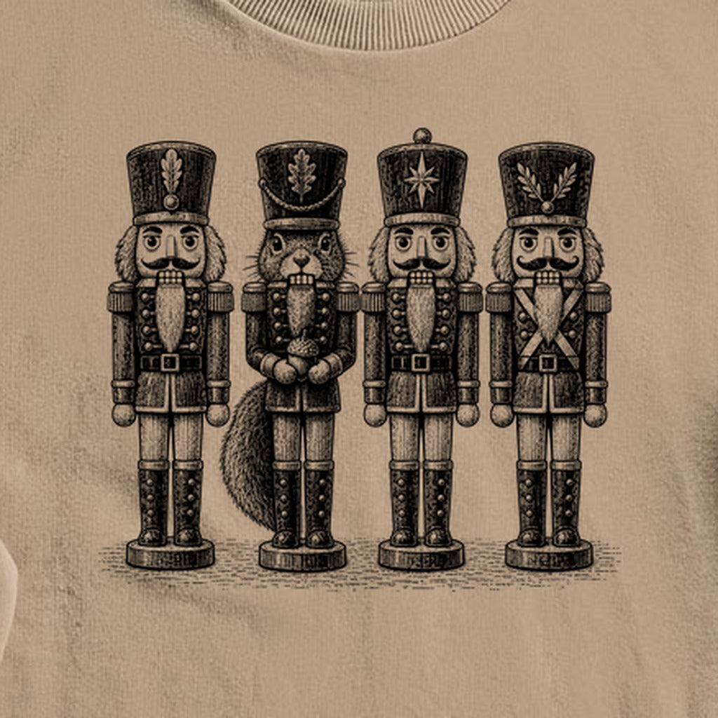 Squirrel Nut Cracker Crewneck Sweatshirt