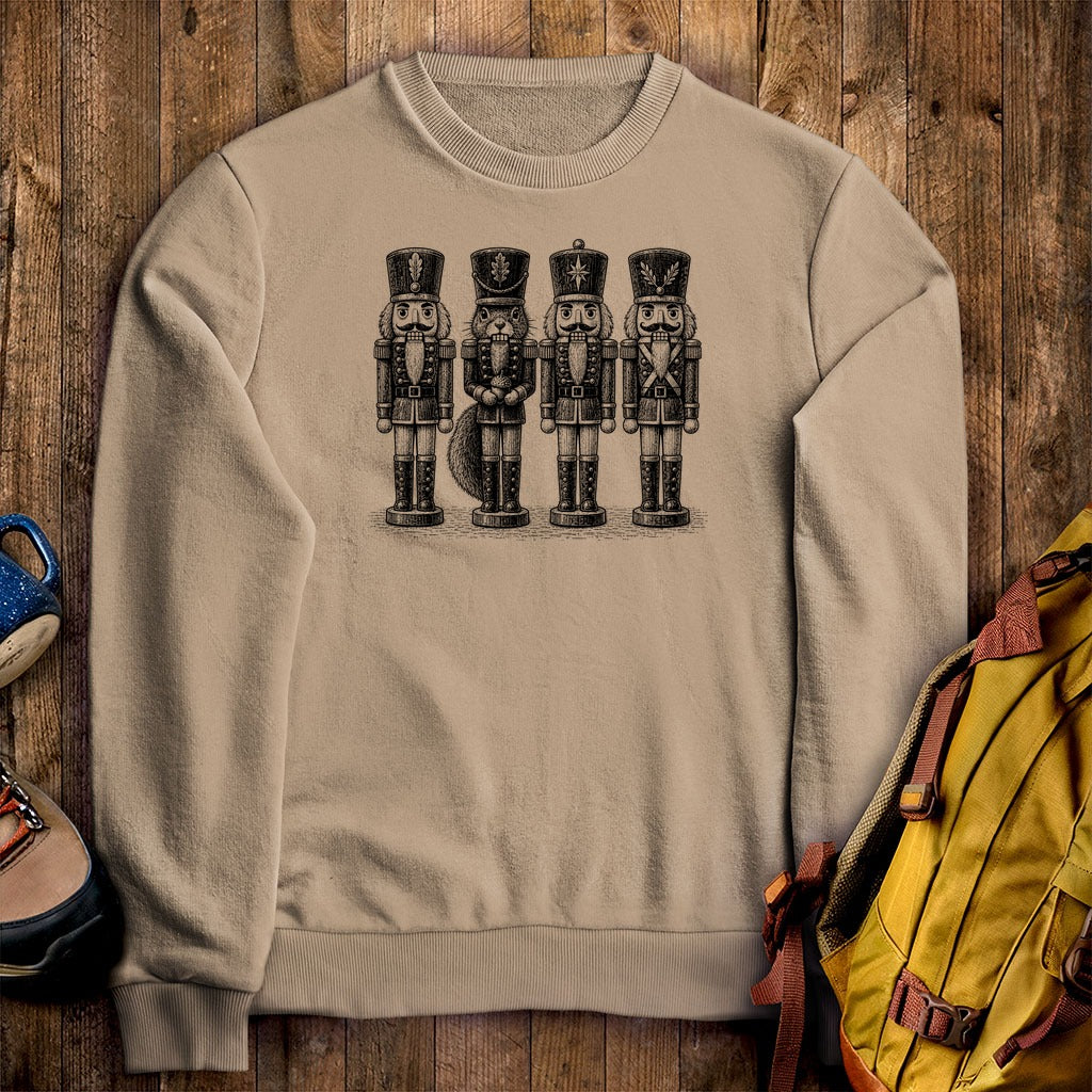 Squirrel Nut Cracker Crewneck Sweatshirt