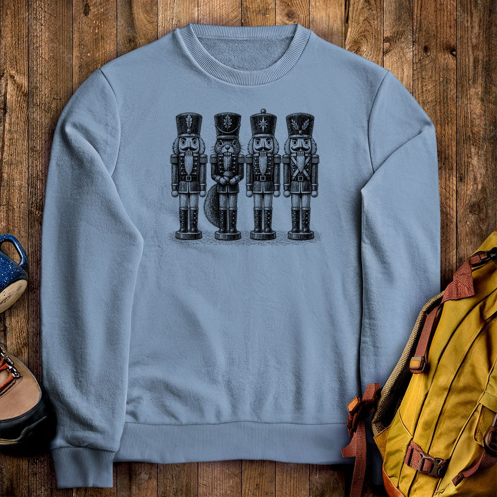 Squirrel Nut Cracker Crewneck Sweatshirt